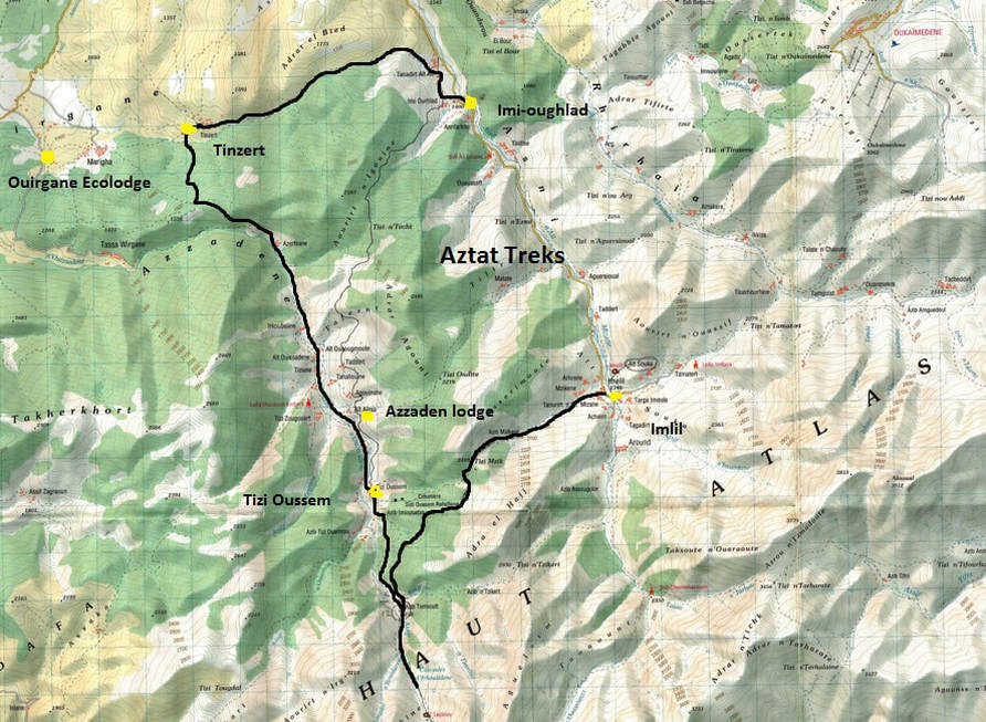 trekking map