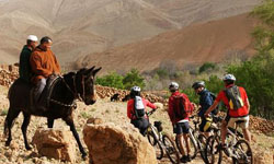 mountain biking in Morocco